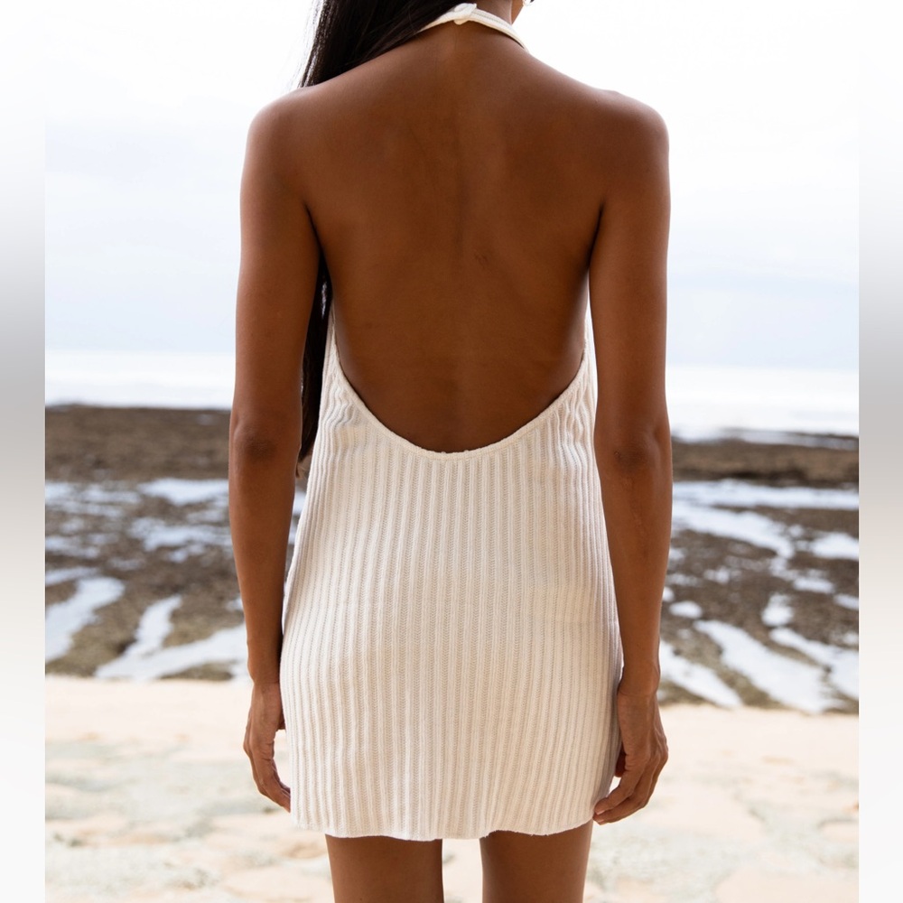 Bahhgoose Halter Mini Dress - Picture 2 of 4